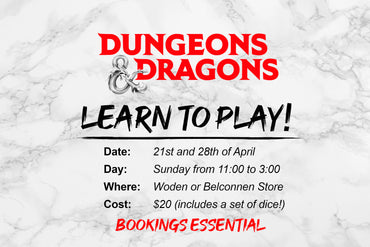 Learn to Play Dungeons & Dragons ticket - Sun, 28 Apr 2024