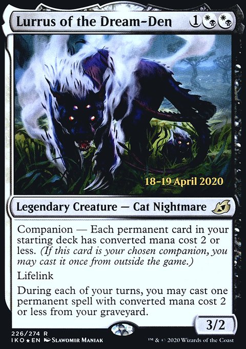 Lurrus of the Dream-Den [Ikoria: Lair of Behemoths Prerelease Promos]