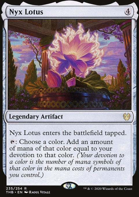 Nyx Lotus (Promo Pack) [Theros Beyond Death Promos]