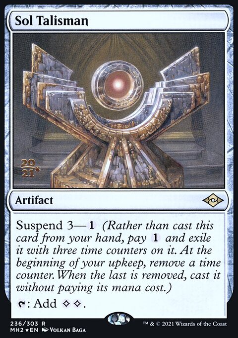 Sol Talisman [Modern Horizons 2 Prerelease Promos]