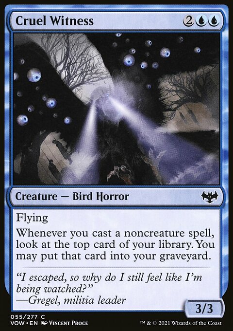 Cruel Witness [Innistrad: Crimson Vow]