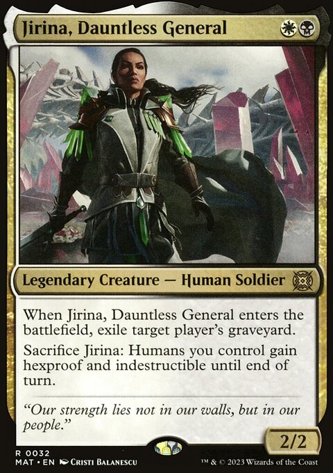 Jirina, Dauntless General [March of the Machine: The Aftermath]