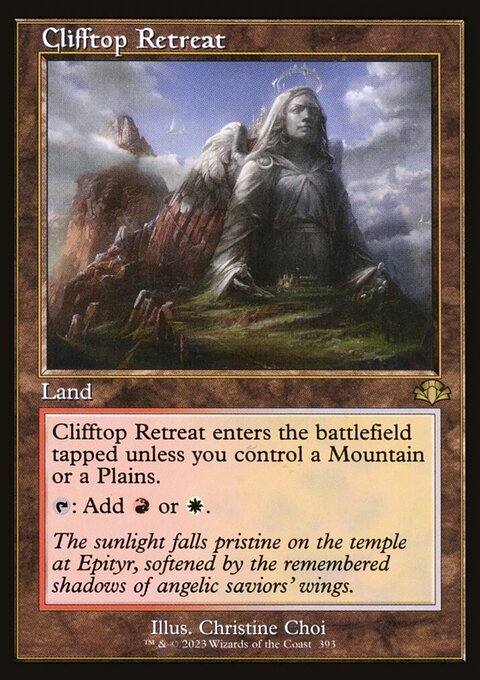 Clifftop Retreat (Retro) [Dominaria Remastered]