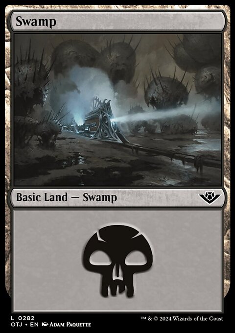 Swamp (0282) [Outlaws of Thunder Junction]