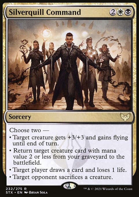 Silverquill Command [Strixhaven: School of Mages]