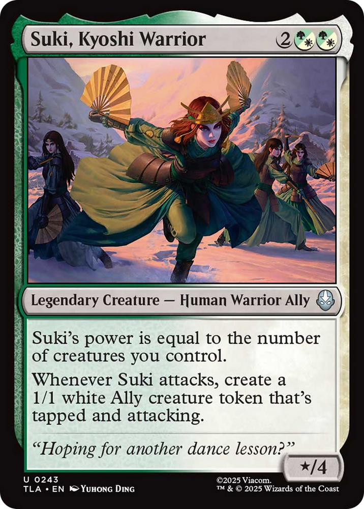Suki, Kyoshi Warrior [Avatar: The Last Airbender]