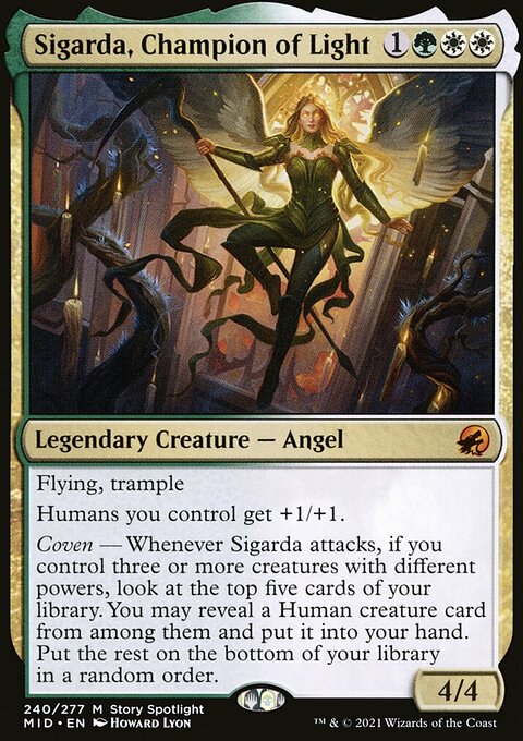 Sigarda, Champion of Light [Innistrad: Midnight Hunt]