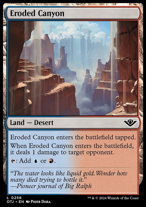 Eroded Canyon [Outlaws of Thunder Junction]