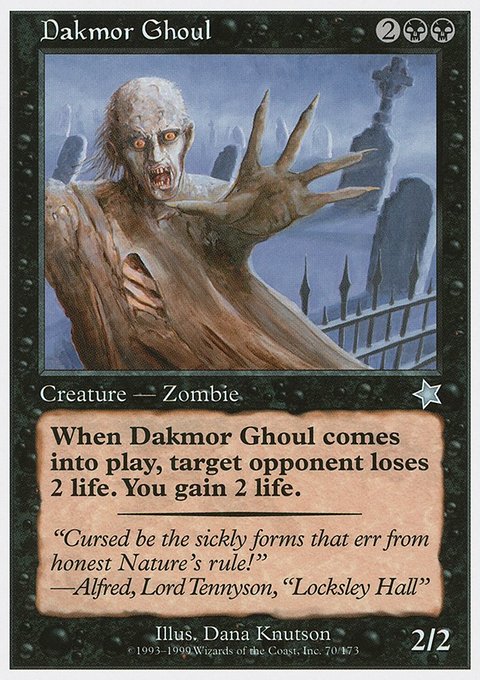 Dakmor Ghoul [Starter 1999]