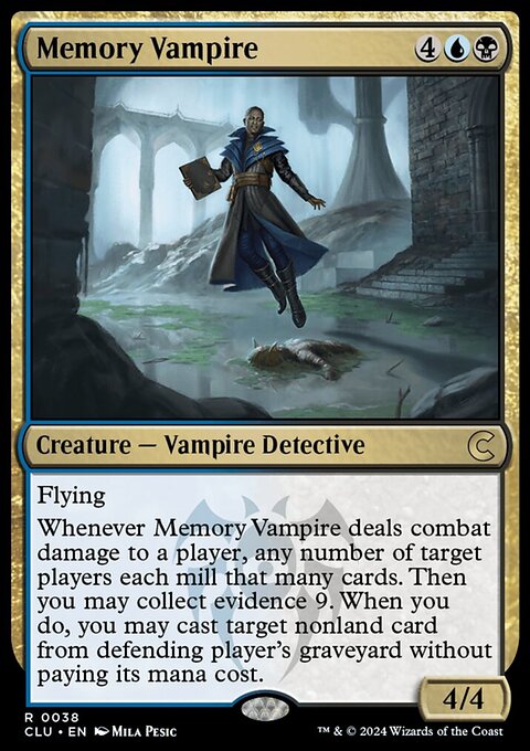 Memory Vampire [Ravnica: Clue Edition]
