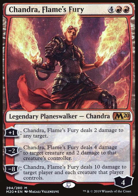 Chandra, Flame's Fury [Core Set 2020]