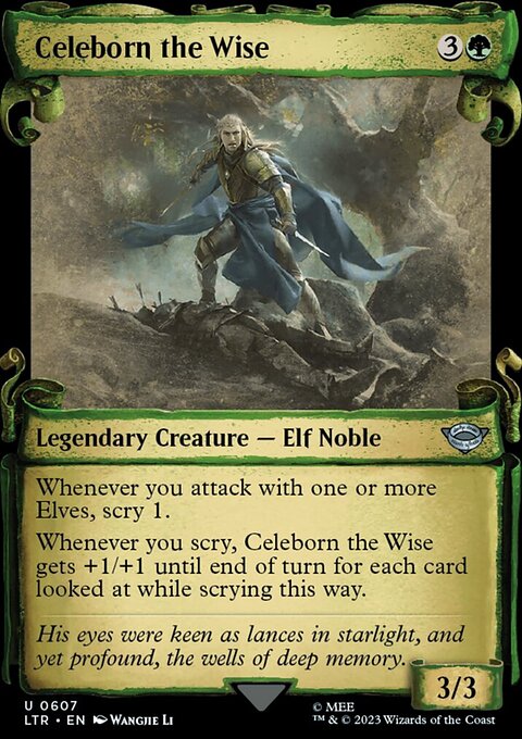 Celeborn the Wise [The Lord of the Rings: Tales of Middle-Earth Showcase Scrolls]