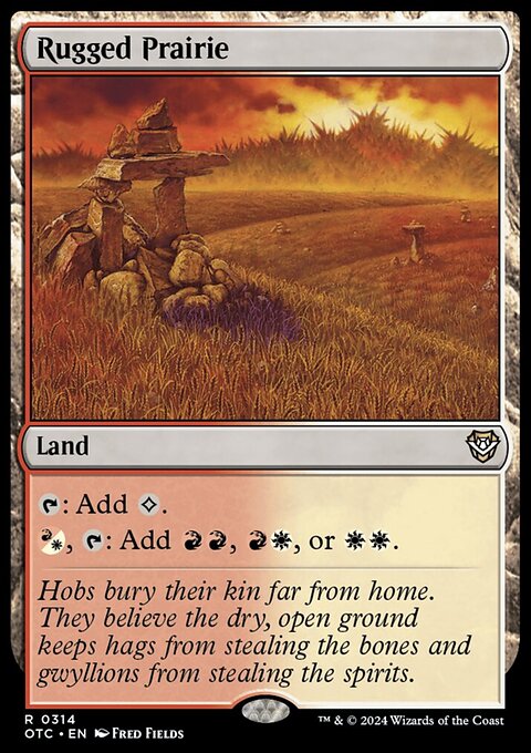 Rugged Prairie [Outlaws of Thunder Junction Commander]