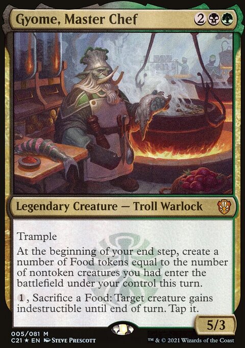 Gyome, Master Chef [Commander 2021]