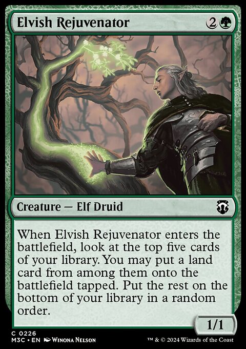 Elvish Rejuvenator [Modern Horizons 3 Commander]