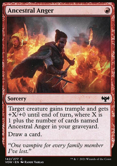 Ancestral Anger [Innistrad: Crimson Vow]