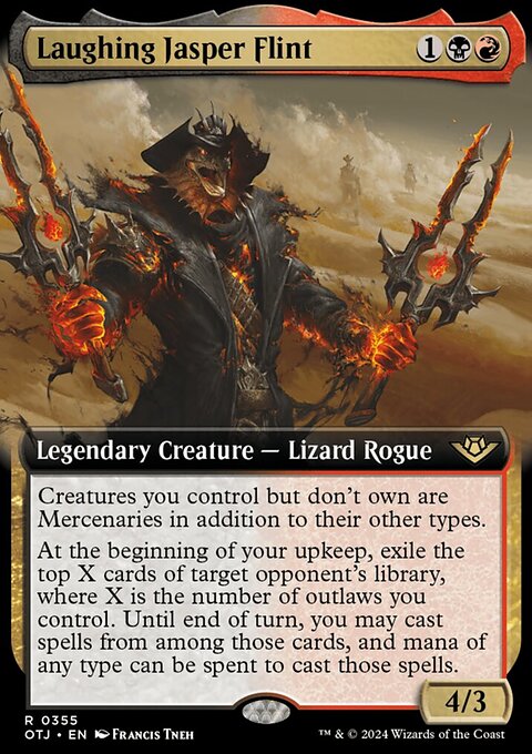 Laughing Jasper Flint (Extended Art) [Outlaws of Thunder Junction]