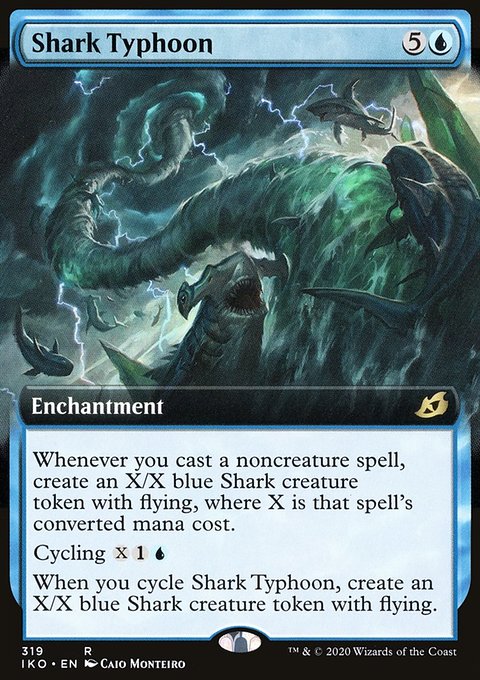 Shark Typhoon (Extended Art) [Ikoria: Lair of Behemoths]