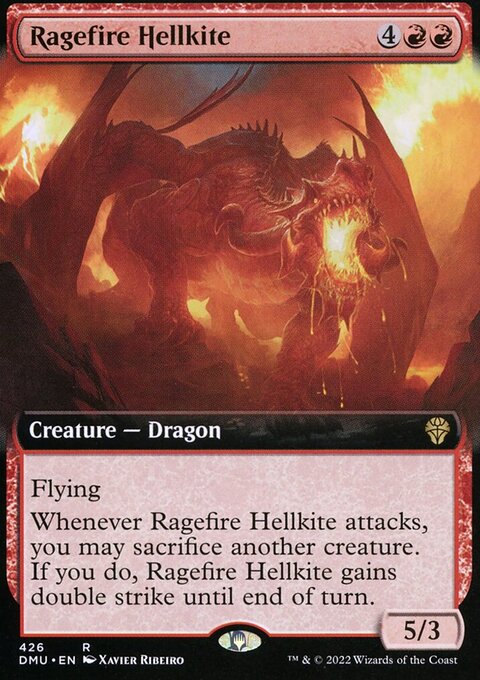 Ragefire Hellkite (Extended Art) [Dominaria United]