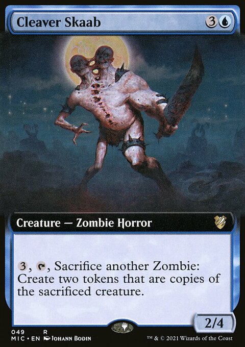 Cleaver Skaab (Extended Art) [Innistrad: Midnight Hunt Commander]