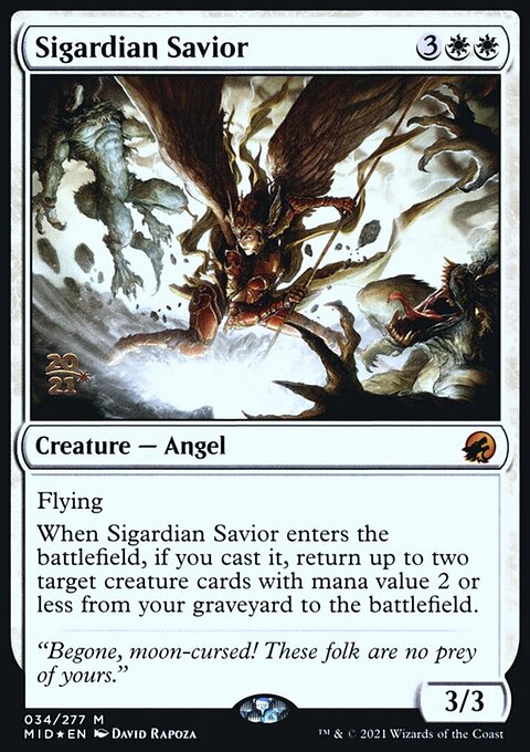 Sigardian Savior [Innistrad: Midnight Hunt Prerelease Promos]