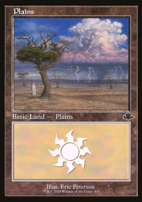 Plains (403) (Retro) [Dominaria Remastered]