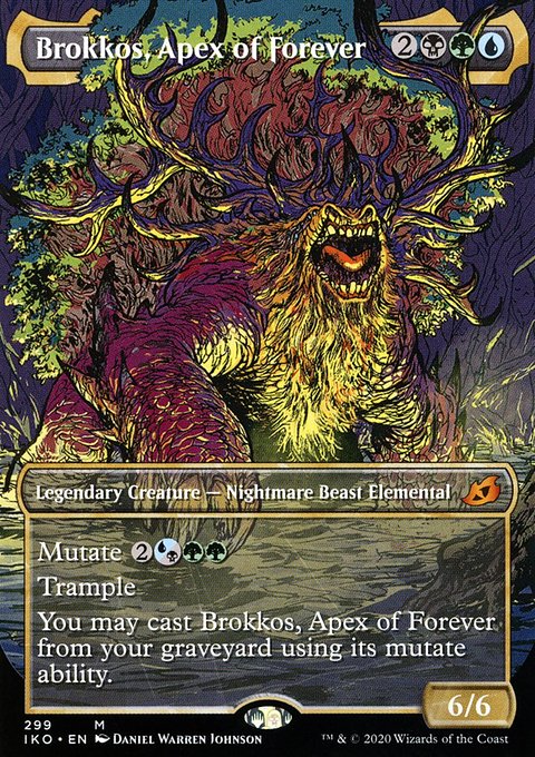 Brokkos, Apex of Forever (Showcase) [Ikoria: Lair of Behemoths]