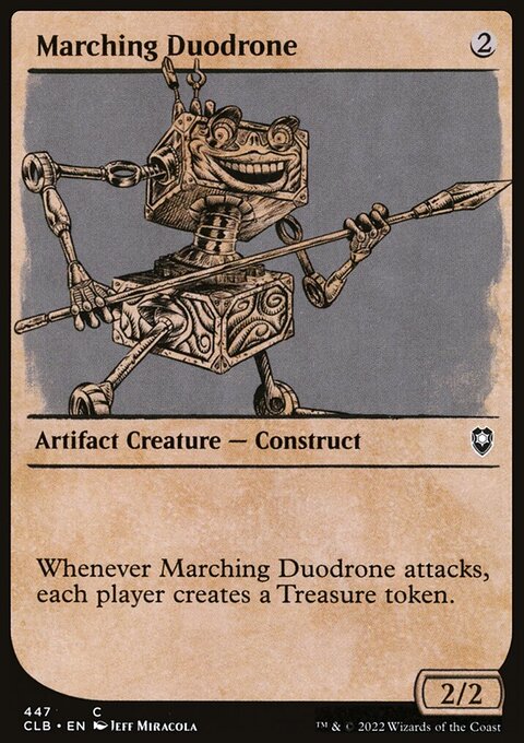 Marching Duodrone (Showcase) [Commander Legends: Battle for Baldur's Gate]