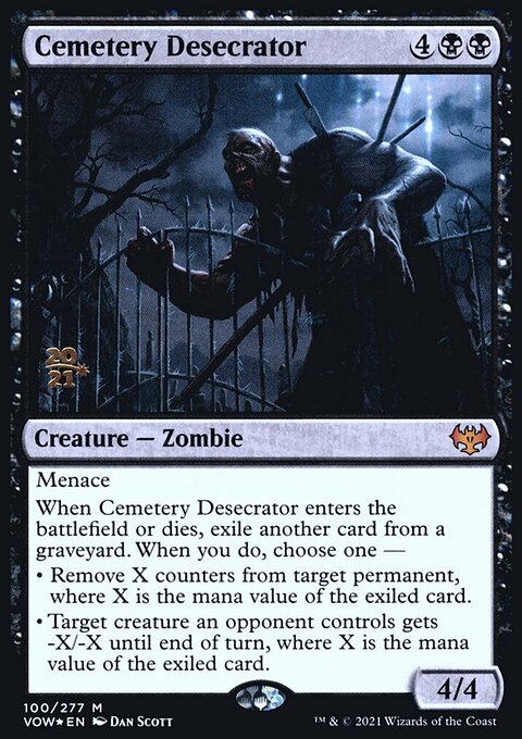 Cemetery Desecrator [Innistrad: Crimson Vow Prerelease Promos]