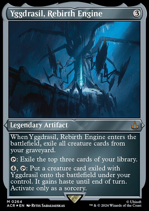 Yggdrasil, Rebirth Engine (Foil Etched) [Assassin's Creed]