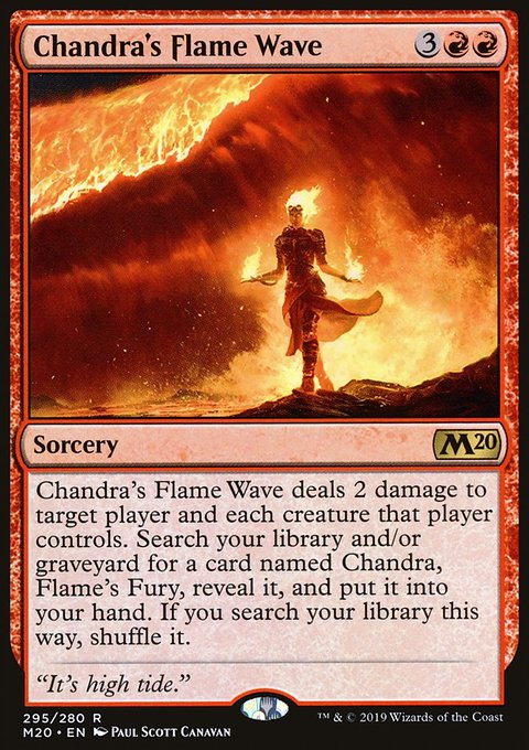 Chandra's Flame Wave [Core Set 2020]