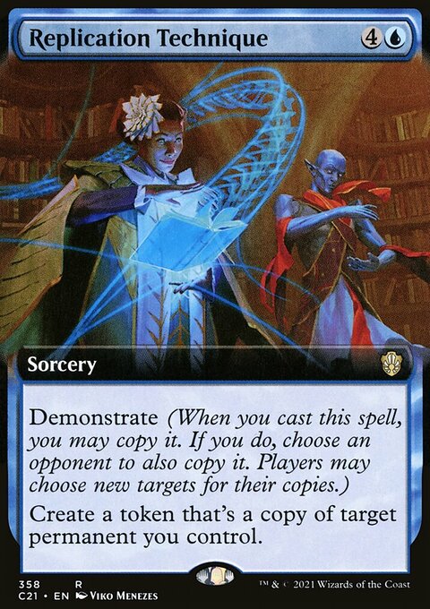 Replication Technique (Extended Art) [Commander 2021]