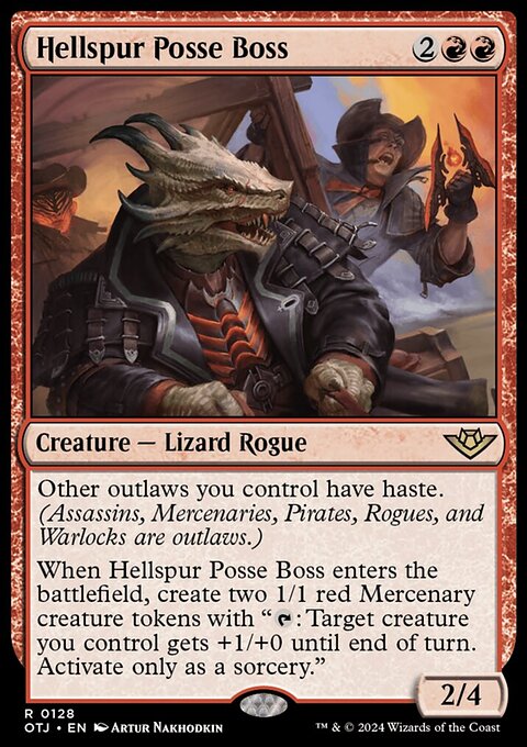 Hellspur Posse Boss [Outlaws of Thunder Junction]