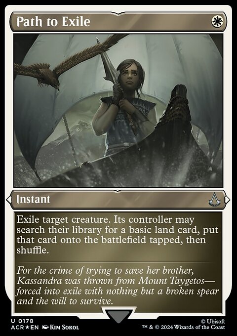 Path to Exile (Foil Etched) [Assassin's Creed]