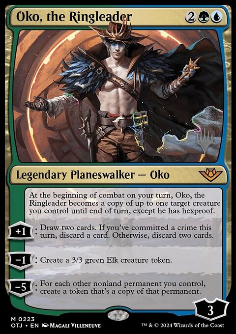 Oko, the Ringleader (Promo Pack) [Outlaws of Thunder Junction Promos]