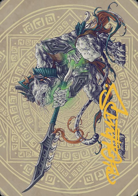 Kutzil, Malamet Exemplar Art Card [The Lost Caverns of Ixalan Art Series]