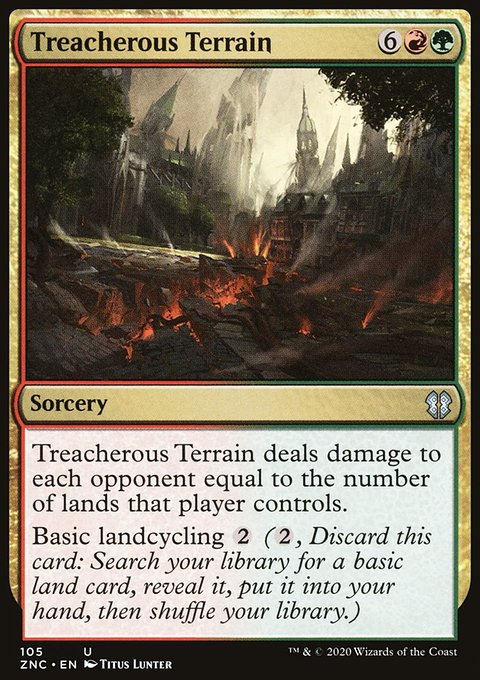 Treacherous Terrain [Zendikar Rising Commander]