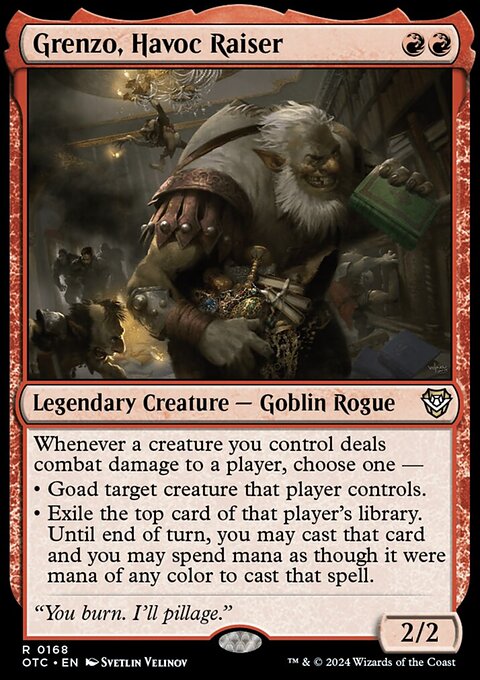 Grenzo, Havoc Raiser [Outlaws of Thunder Junction Commander]