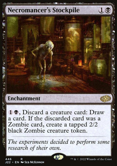 Necromancer's Stockpile [Jumpstart 2022]