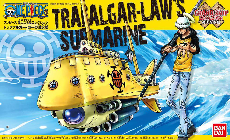 One Piece: Grand Ship Collection - Trafalgar Law's Submarine - Model Kit