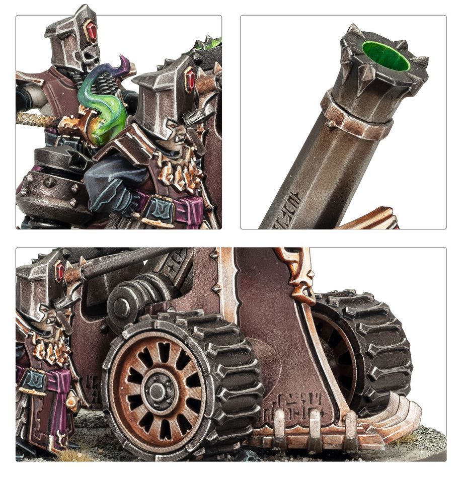 Age of Sigmar: Helsmiths of Hashut: Deathshrieker Rocket Battery/Tormentor Bombard