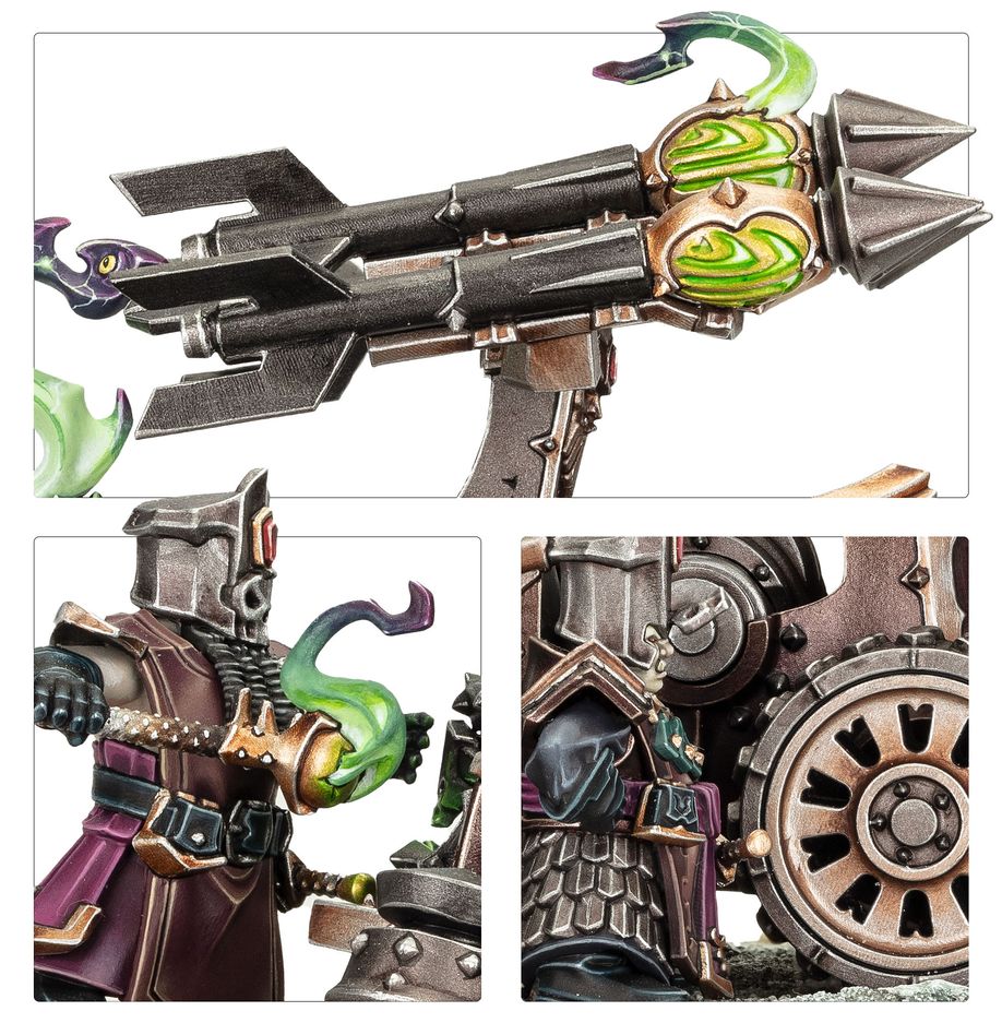 Age of Sigmar: Helsmiths of Hashut: Deathshrieker Rocket Battery/Tormentor Bombard
