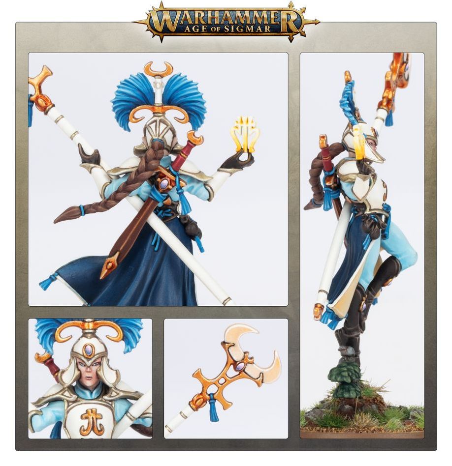 Warhammer Age of Sigmar: Lumineth Realm-Lords Scinari Enlightener