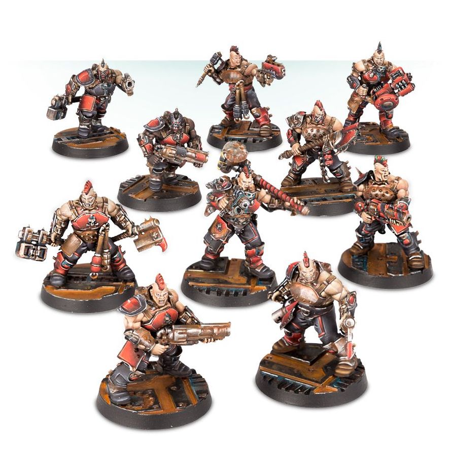 Necromunda Goliath Gang