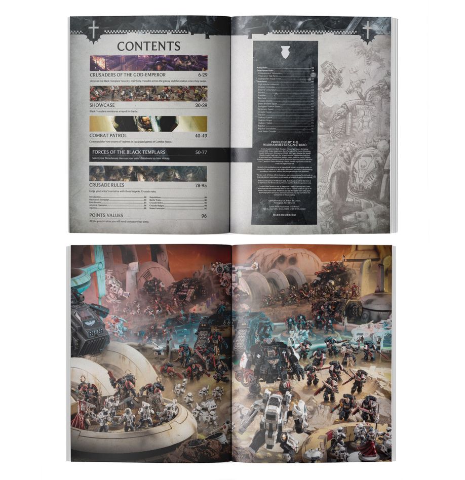 Warhammer 40,000: Codex Supplement: Black Templars 10th Edition