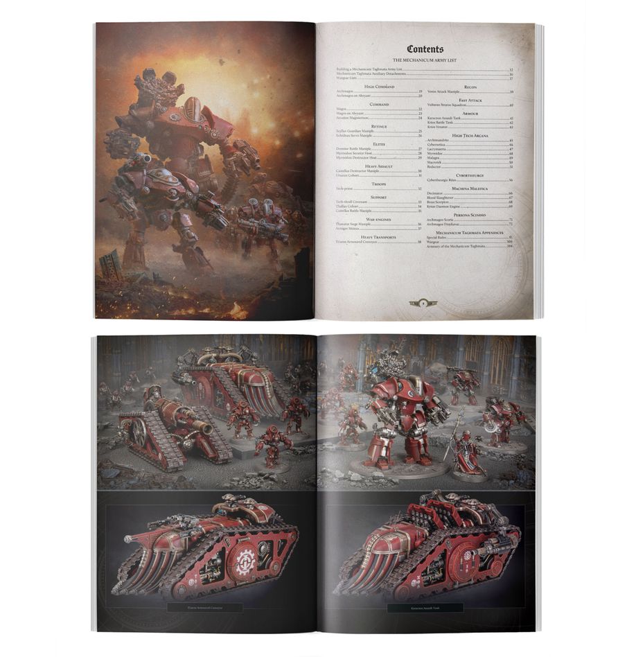 Warhammer: The Horus Heresy: Liber Mechanicum: Forces of the Taghmata Army Book