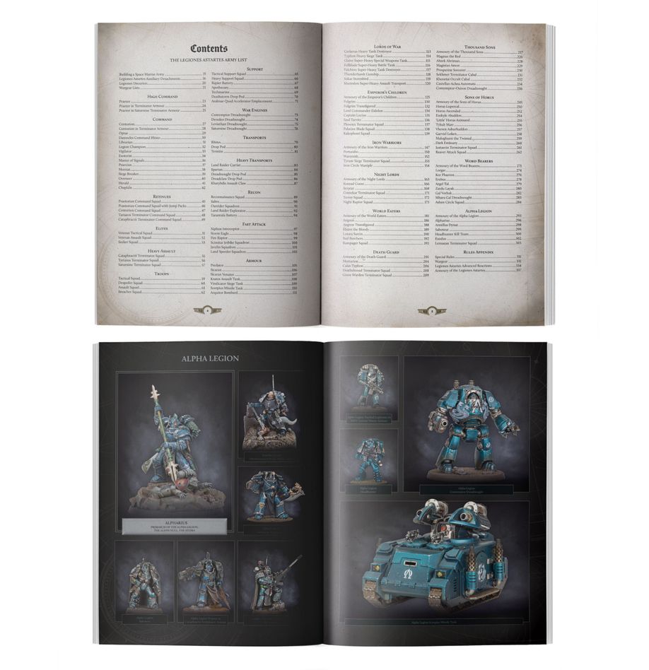 Warhammer: The Horus Heresy: Liber Hereticus: Traitor Legiones Astartes Army Book