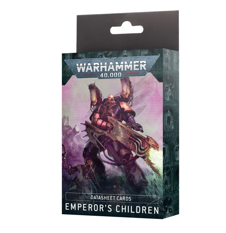 Warhammer 40,000: Datasheet Cards: Emperor's Children 10th Edition