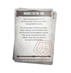 Necromunda: Halls of the Ancients Gang Tactics Cards