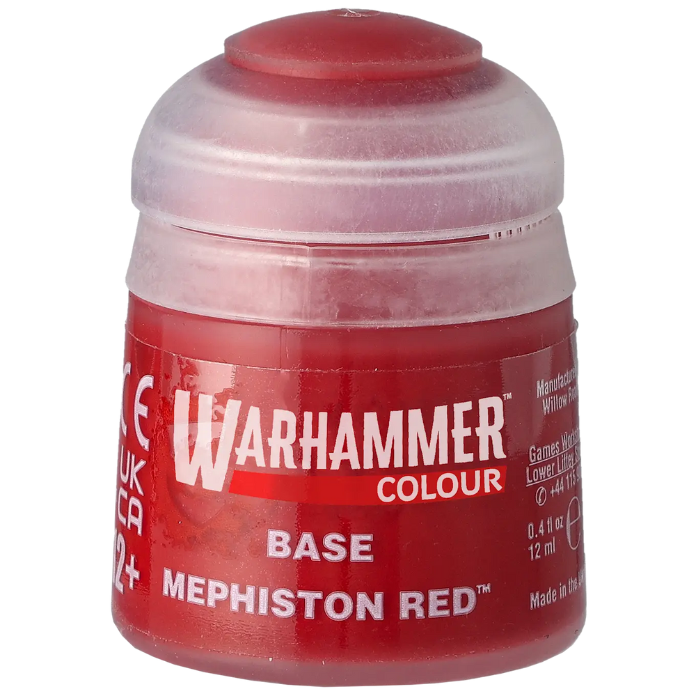 Warhammer Colour Base - Mephiston Red